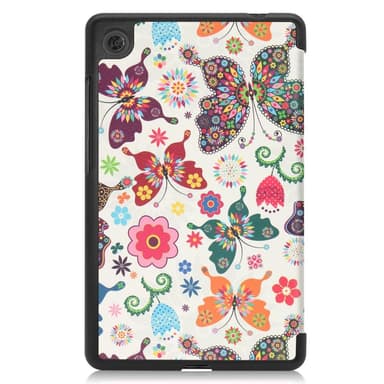 Tri-fold Fodral till Lenovo Tab M7 (3rd Gen) - Butterflies