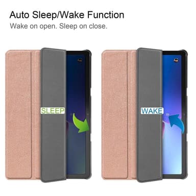 Tri-fold Fodral till Lenovo Tab M10 Gen 3 - Rose Gold