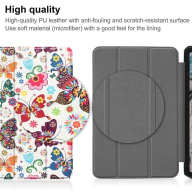 Slim Fit Cover Fodral Till Nokia T20 - Butterflies