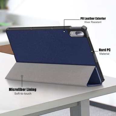 Tri-fold Fodral till Lenovo Tab P11 Pro TB-J706F - Blå