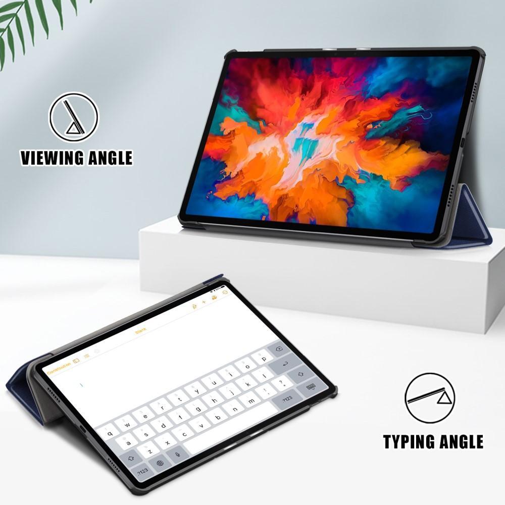 Tri-fold Fodral till Lenovo Tab P11 Pro TB-J706F - Blå