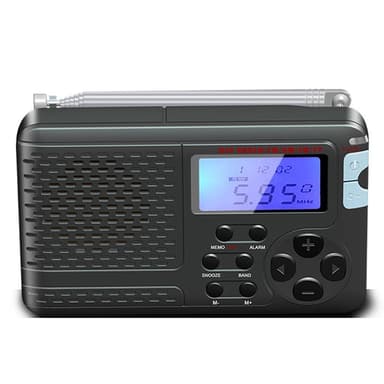 SY-7700 AM FM Bärbar Retro Radio fickradio minihögtalare