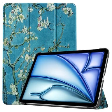 Till iPad Air 11 (2024) Slim fit tri-fold fodral - Blossom