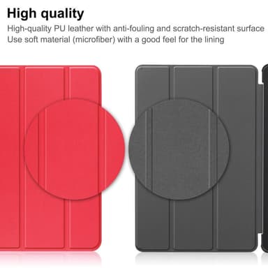 Slim Fit Cover Fodral Till Nokia T21 - Röd