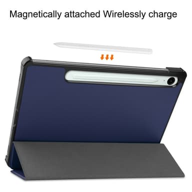 Slim Fit Cover Fodral Till Samsung Galaxy Tab S9 FE - Mörkblå