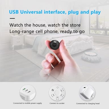 X5 Home Security WiFi-kamera Body Recognition Camera Night Vision