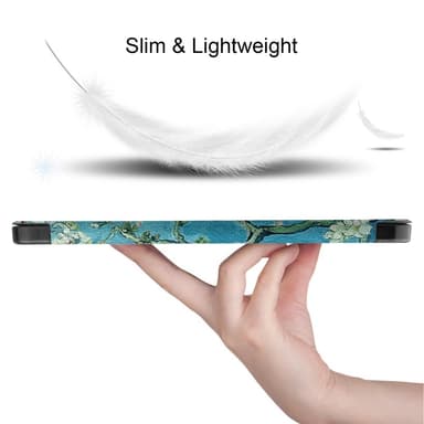 Till iPad Air 11 (2024) Slim fit tri-fold fodral Pennfack - Blossom