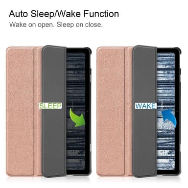 Slim Fit Cover Fodral Till Nokia T21 - Rose Gold