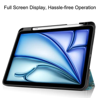 Till iPad Air 11 (2024) Slim fit tri-fold fodral Pennfack - Blossom