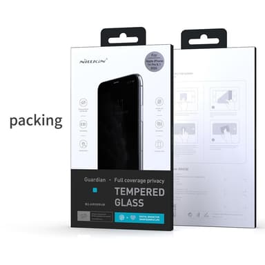 NILLKIN För iPhone 15 Pro Max Anti-Spy Skärmskydd Full täckning
