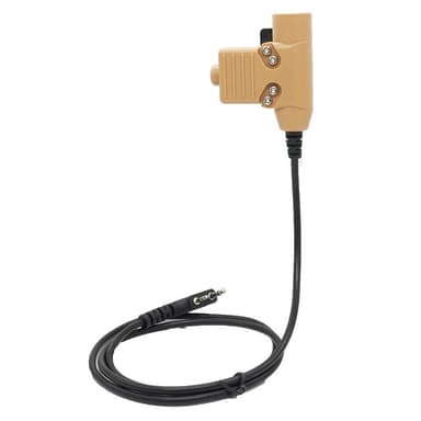 för Baofeng Kenwood HYT TYT HAM Radio Walkie Talkie U94 PTT Headset Adapter