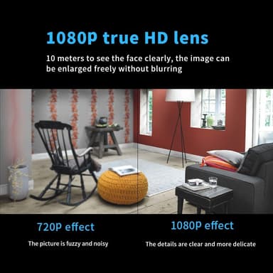 X5 Home Security WiFi-kamera Body Recognition Camera Night Vision