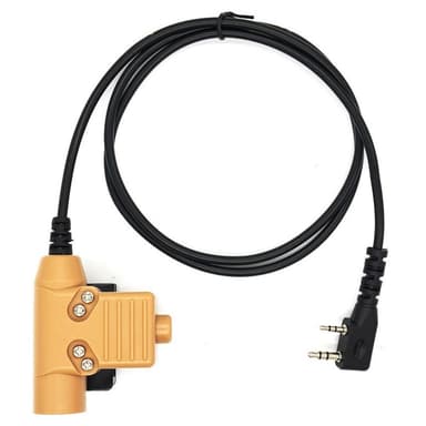 för Baofeng Kenwood HYT TYT HAM Radio Walkie Talkie U94 PTT Headset Adapter