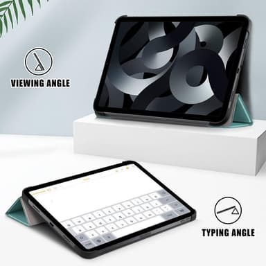Apple iPad 10.9 2022 Slim fit tri-fold fodral - Grön