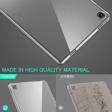 Lenovo Tab M10 Plus (Gen 3) - TPU Skal Frostat Transparent