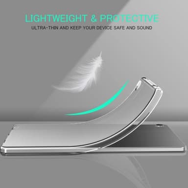 Lenovo Tab M10 Plus (Gen 3) - TPU Skal Frostat Transparent