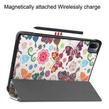 Slim Fit Cover Till Xiaomi Pad 5 - Sleep/Wake Up - Butterflies