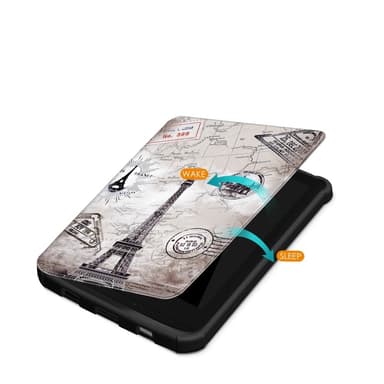 Fodral till PocketBook läsplatta - Många olika modeller - Eiffeltornet