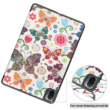 Slim Fit Cover Till Xiaomi Pad 5 - Sleep/Wake Up - Butterflies