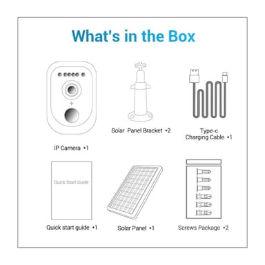 ESCAM QF370 3MP WiFi Kamera PIR Night Vision IP-kamera solpanel