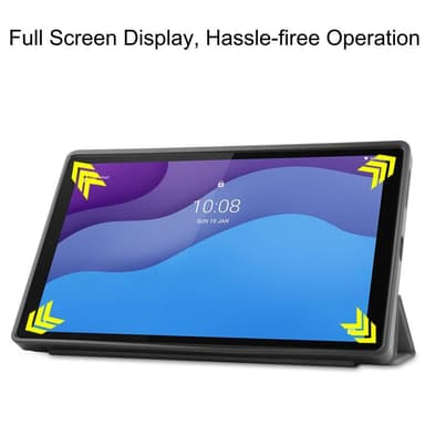 Tri-fold Fodral till Lenovo Tab M10 HD Gen 2 - Grå