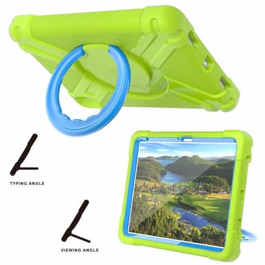 Heavy Duty Armor skal till iPad 10.9 2022 Gen 10 - Grön