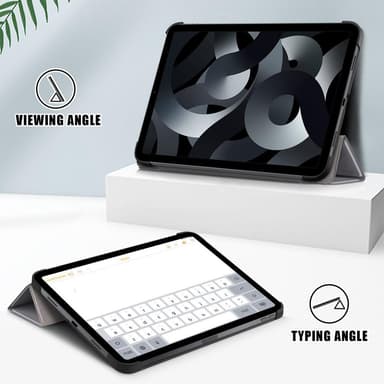 Apple iPad 10.9 2022 Slim fit tri-fold fodral - Grå