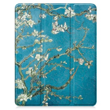 Till iPad Air 13 (2024) Slim fit tri-fold fodral Pennfack - Blossom