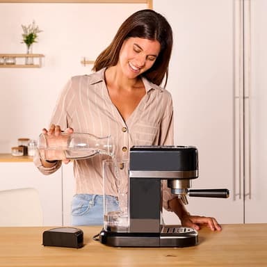 SOLAC Espressomaskin Taste Slim Svart