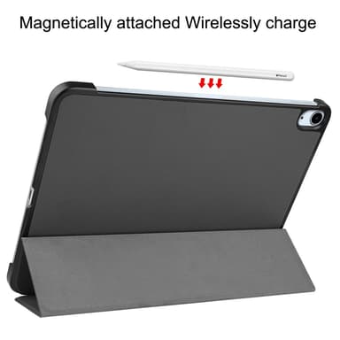Till iPad Air 11 (2024) Slim fit tri-fold fodral - Grå