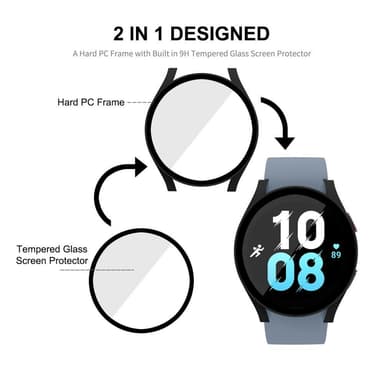 ENKAY Hat Prince Samsung Galaxy Watch5 40mm Skal/Fodral + Glas