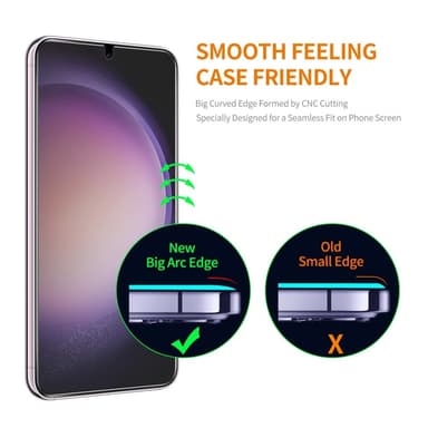 ENKAY Härdat Glas Skärmskydd för Samsung Galaxy S24