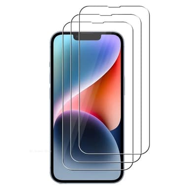 3st Härdat glas / skärmskydd till iPhone 15 Pro