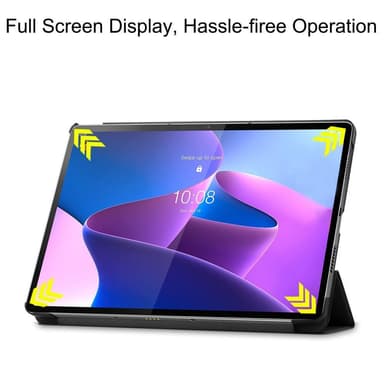 Tri-fold Fodral till Lenovo Tab P12 Pro - Svart