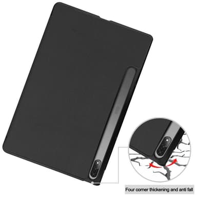 Tri-fold Fodral till Lenovo Tab P12 Pro - Svart