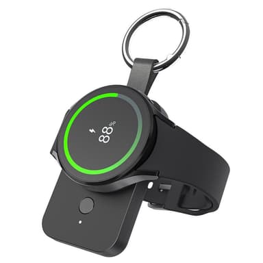 Qi Trådlös Powerbank Till Samsung Galaxy Watch 5 4 3/Watch 5 Pro/Watch4 Classic/Active2/Gear S2 Classic