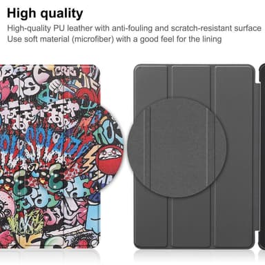 Slim Fit Cover Fodral Till Nokia T21 - Graffiti