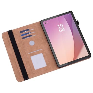 För Lenovo Tab M9 Vikbart fodral - Svart