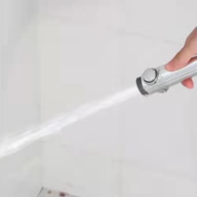 Högtryck duschhuvud duschmunstycke vattenbesparande hydrojet