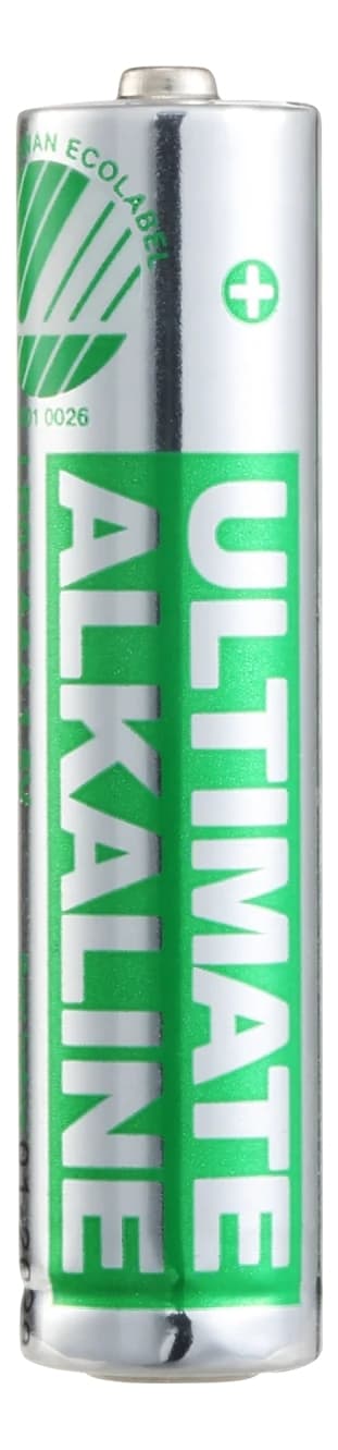 Ultimate Alkaline AAA batteri Svanenmärkt 1.5V 100-pack
