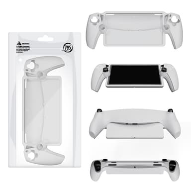 Silikon Skal Fodral för PS5 Portal Handheld Game Console Shockproof - Vit