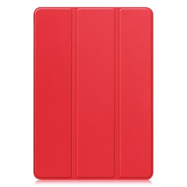 För Lenovo Idea Tab Pro Fodral Tri-Fold Stativ Skal med pennhållare - Röd
