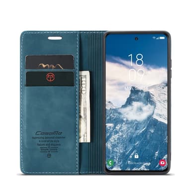 CASEME Plånboksfodral Samsung Galaxy S25+ (S25 Plus) - Blå