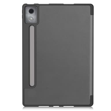 För Lenovo Idea Tab Pro Fodral Tri-Fold Stativ Skal med pennhållare - Grå