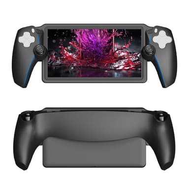 Silikon Skal Fodral för PS5 Portal Handheld Game Console Shockproof - Svart