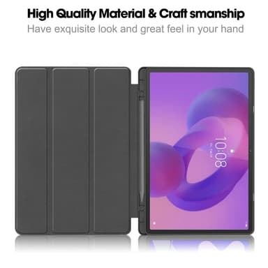 För Lenovo Idea Tab Pro Fodral Tri-Fold Stativ Skal med pennhållare