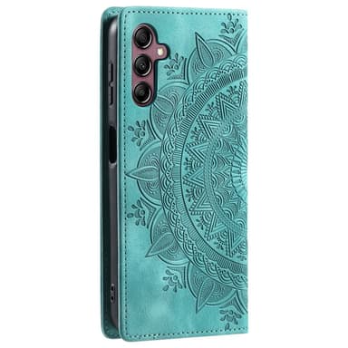 För Samsung Galaxy S25 plånboksfodral Fodral Skal Mandala blommönster
