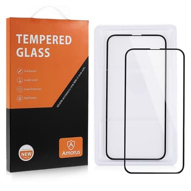 AMORUS till OnePlus 13R Härdat glas skärmskydd 2-Pack