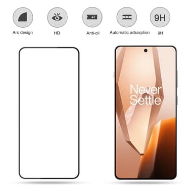 AMORUS till OnePlus 13R Härdat glas skärmskydd 2-Pack
