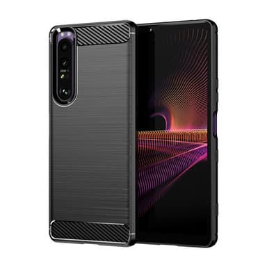 Skyddande TPU-telefonfodral för Sony Xperia XZ1 Compact - Svart
